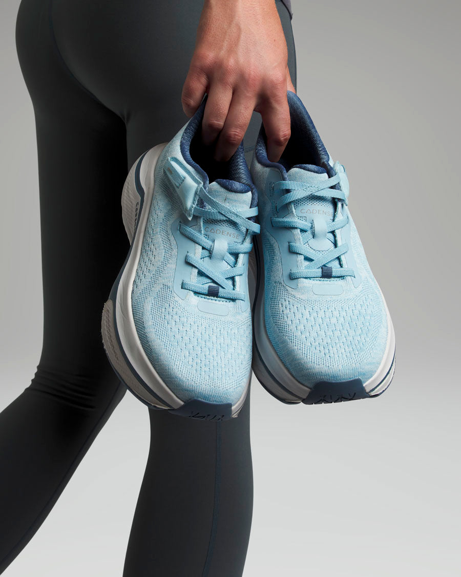 Light Blue Adaptive Sneakers