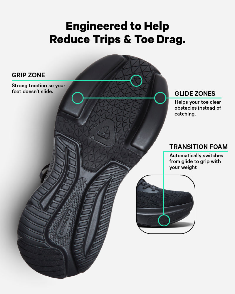 [color: all black] Original Men's Adaptive Shoe