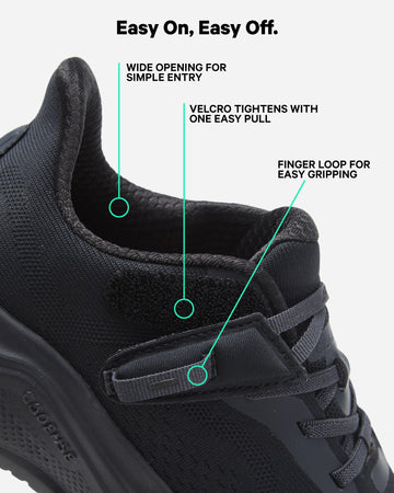 [color: all black] Original Women's Adaptive Shoe